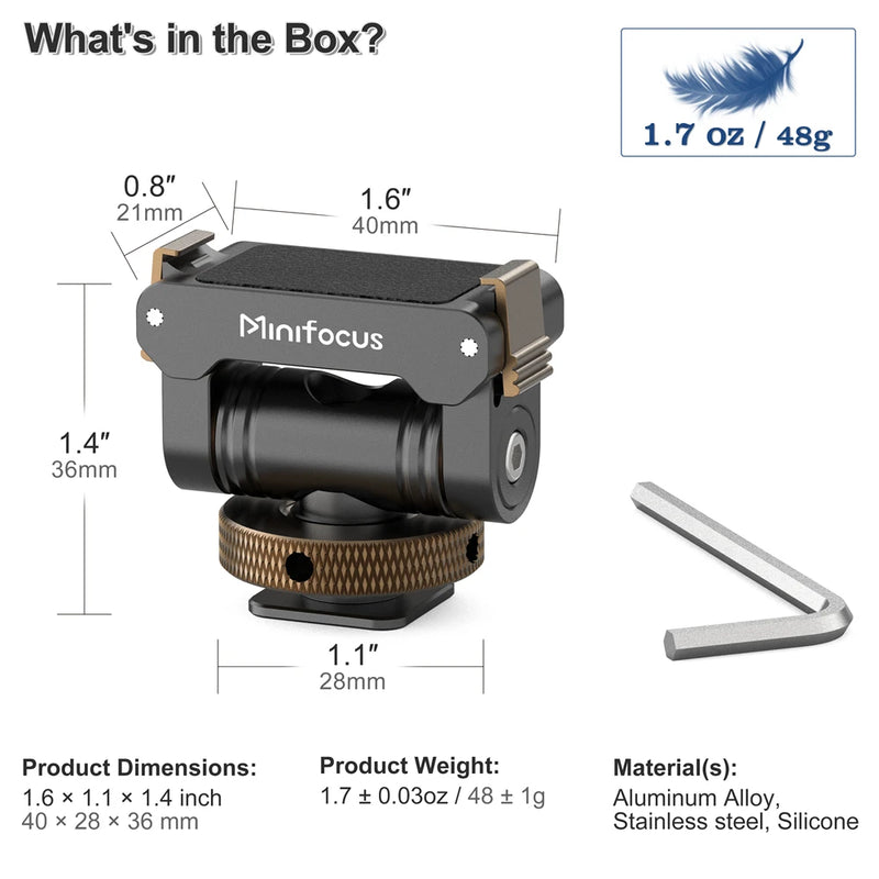 Magnetic Quick Release Adapter for DJI Osmo Action Cameras