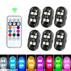 Wireless RGB Strobe Warning Light with USB Charging