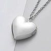 Vintage Floral Heart Locket Necklace