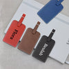 Personalized Faux Leather Passport and Luggage Tag Set