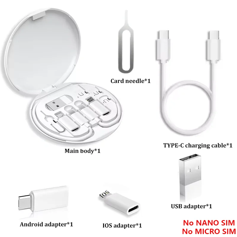 Universal Multi-Function Charging Adapter Cable