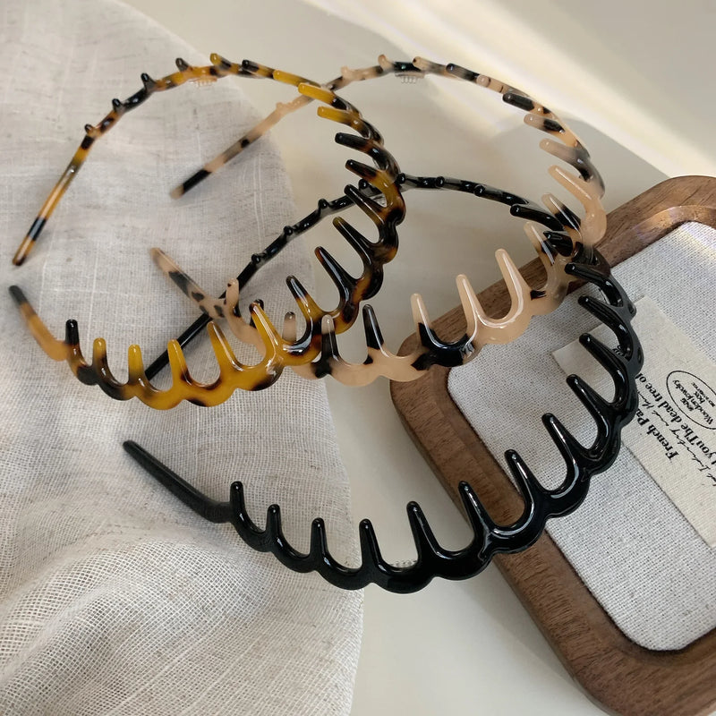 Acetate Toothed Hair Band for Women