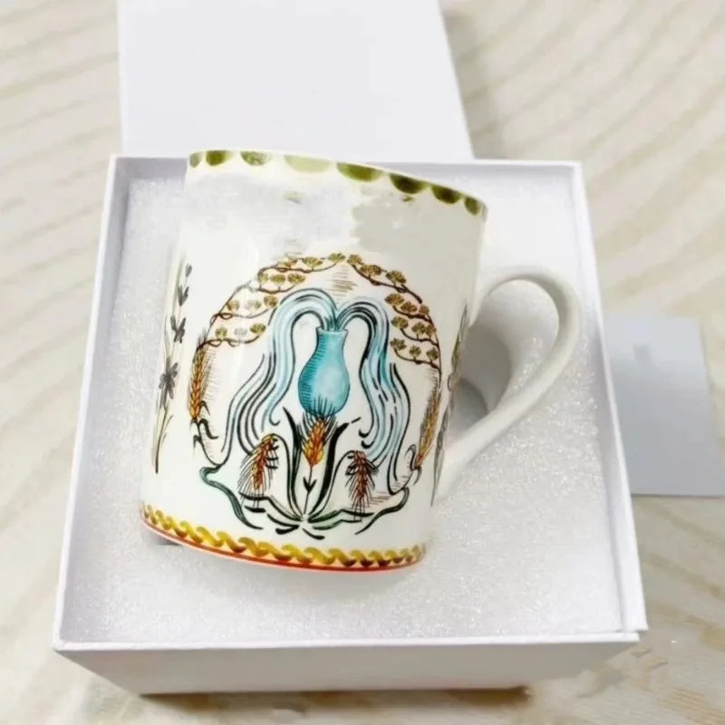 Set de Tasses à Café en Os Rétro