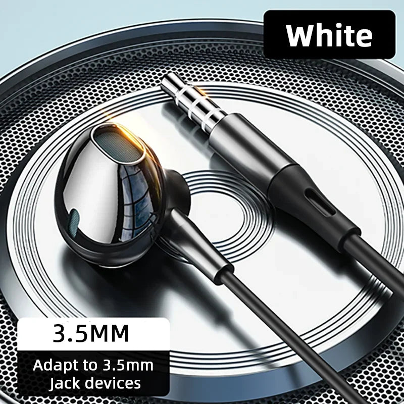 USB-C HiFi Wired Earbuds with Volume Control & Mic