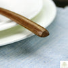 Natural Wooden Spoon and Fork Set (5 Pieces)