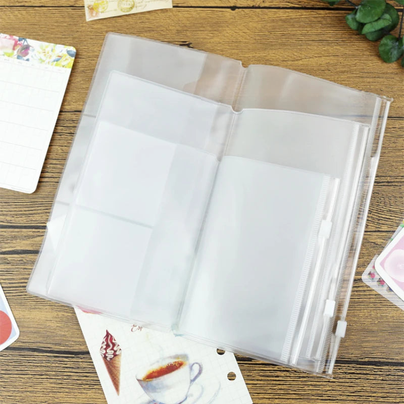 PVC Zipper Pouch for Traveler's Notebook