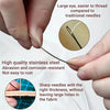 Complete Hand Sewing Tool Kit with Large-Eye Needles