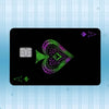 Holographic Card Skin Stickers (4-Pack) – Waterproof, Scratch-Resistant
