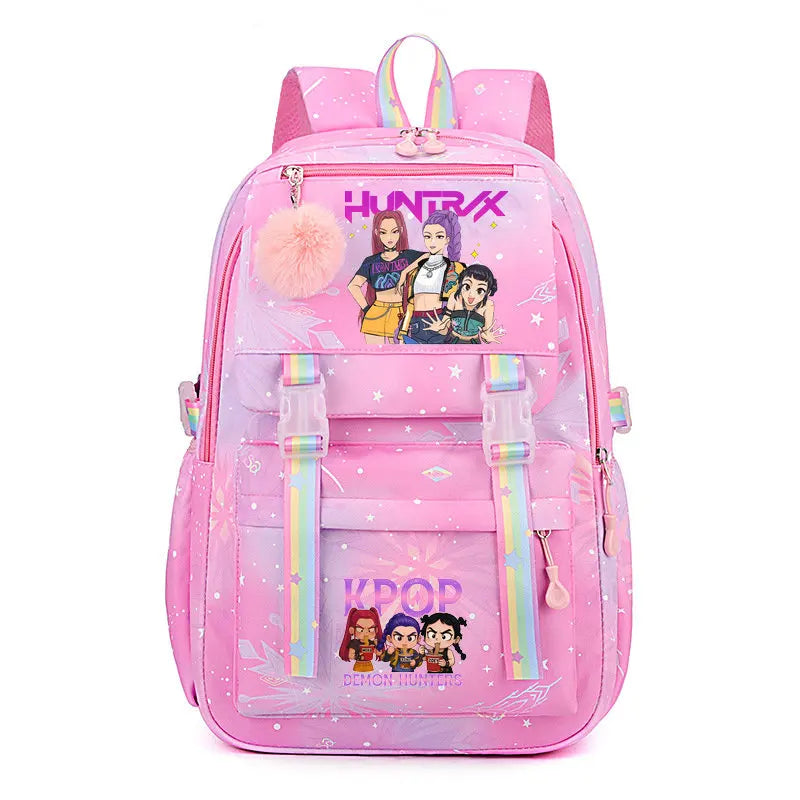 Stylish Letter Print Nylon Backpack for Everyday Use