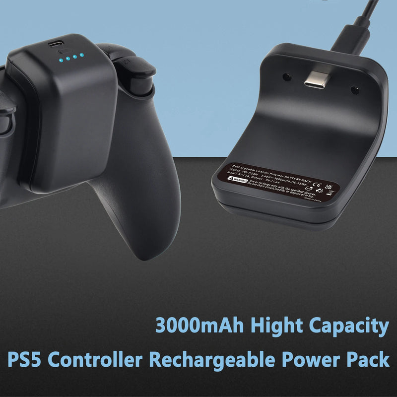 Batería de repuesto de 3000mAh para el controlador DualSense de PS5