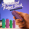 Textured Spiky Fidget Toy with Keychain