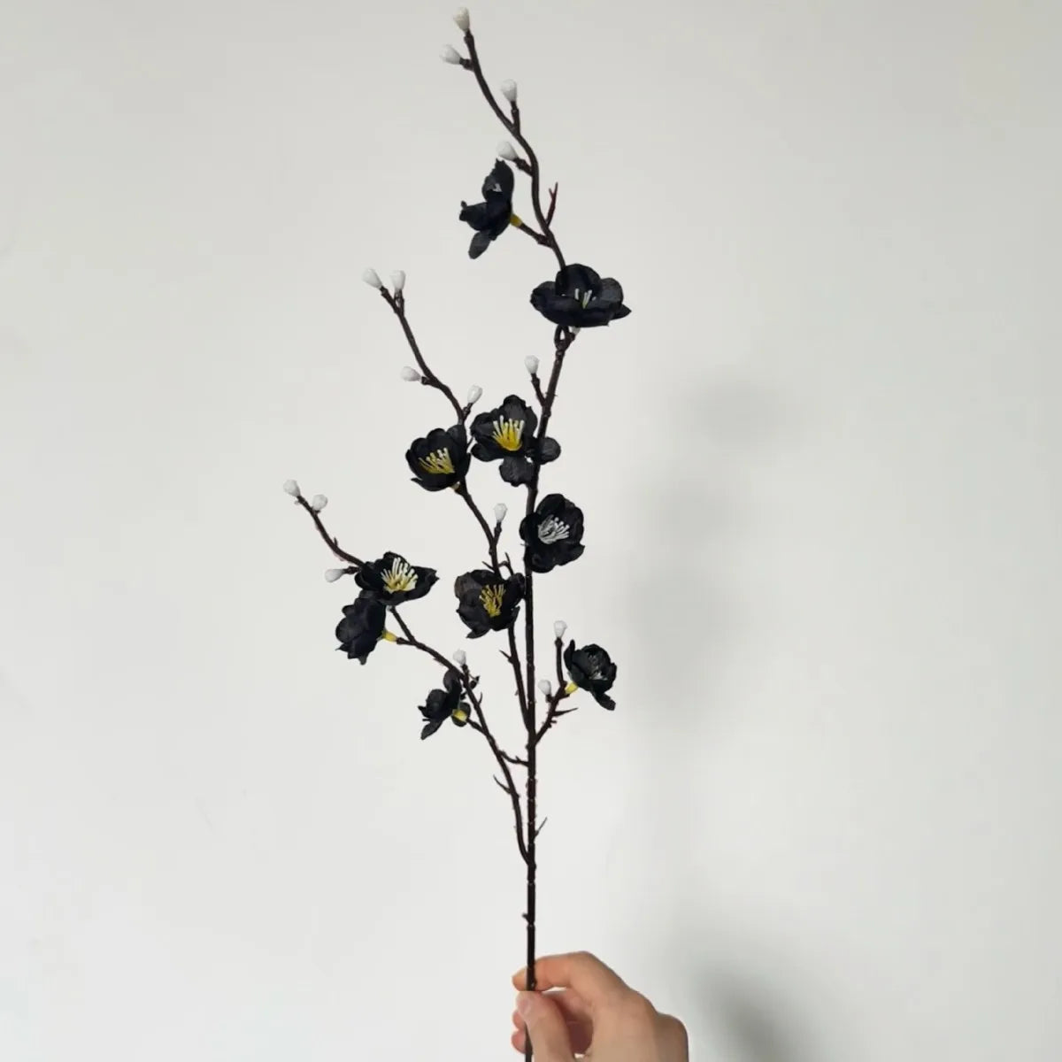Artificial Plum Blossom Branches - Set of 5 for Elegant Home & Event Decor