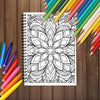 Spiral Adult Coloring Book