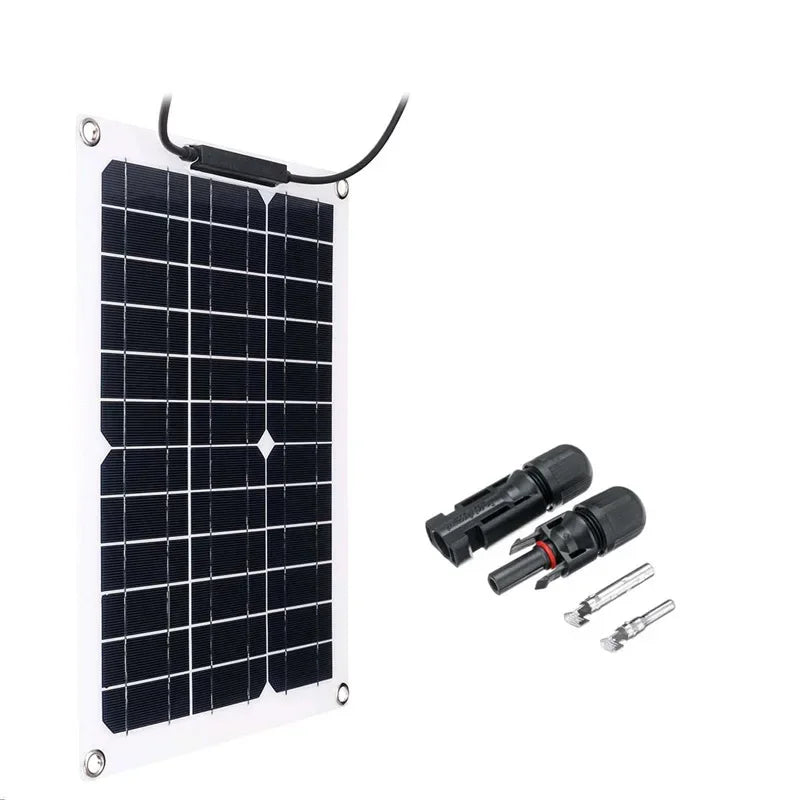 500W Flexible Solar Panel Kit with Charge Controller