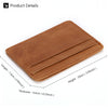 Genuine Leather Slim Card Holder Wallet