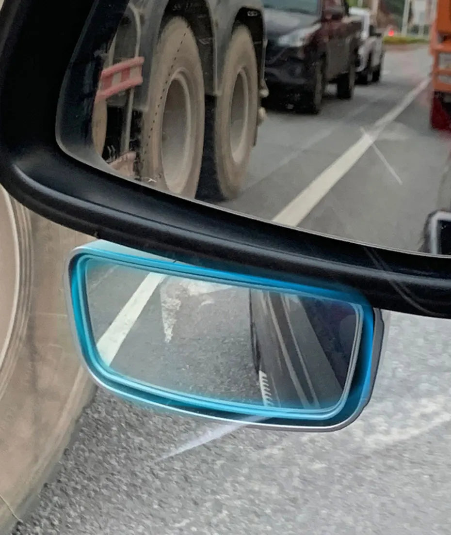360-Degree Rotating Blind Spot Mirror for Cars