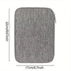 Multi-Pocket Travel Cable Organizer Case