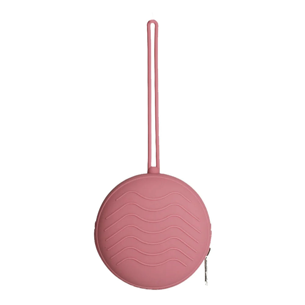 BPA-Free Silicone Pacifier Holder & Travel Case