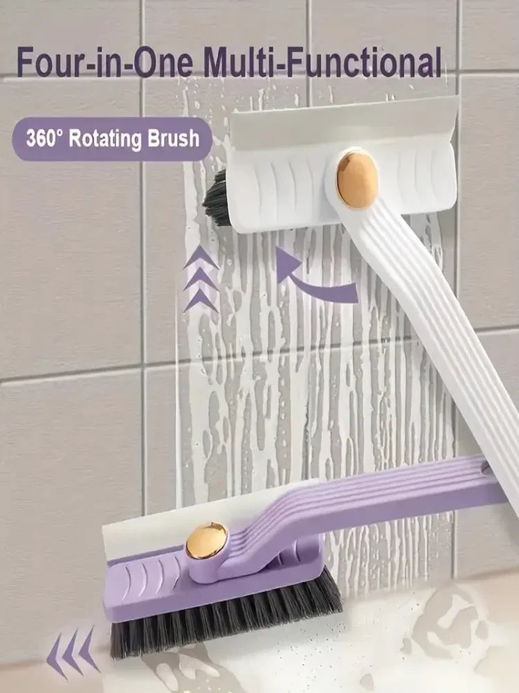 360° Rotating Multi-Purpose Cleaning Brush with Scraper