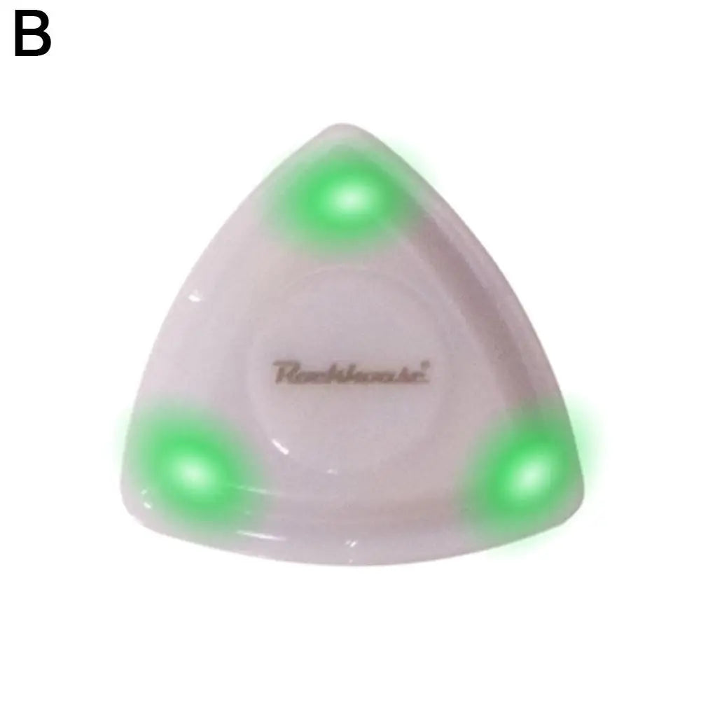 LED Glowing Guitar Picks for Electric, Acoustic, Bass, and Mandolin