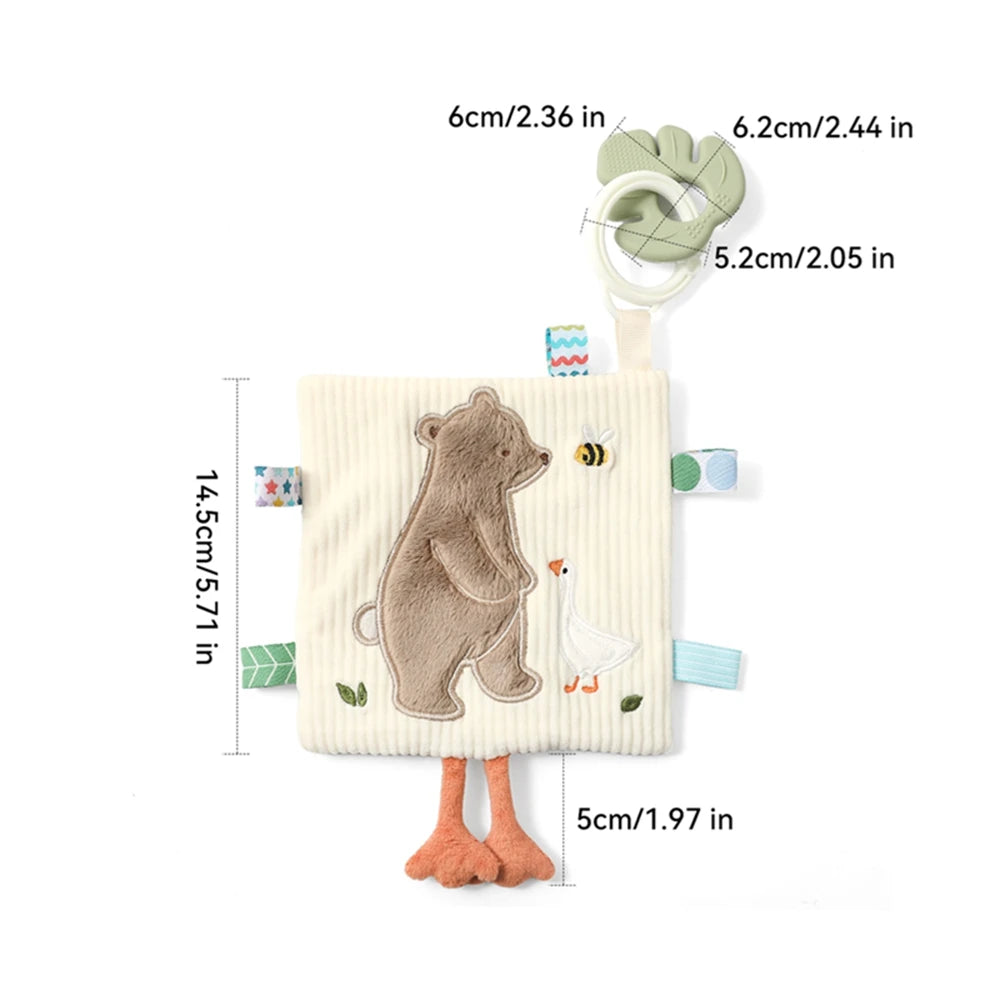 Montessori Sensory Tissue Box Toy with Soft Scarves