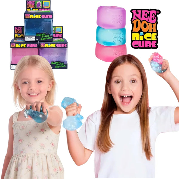 Jellyfish & Cube Squishy Stress Relief Toy