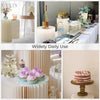 Round Cardboard Display Columns for Weddings and Parties