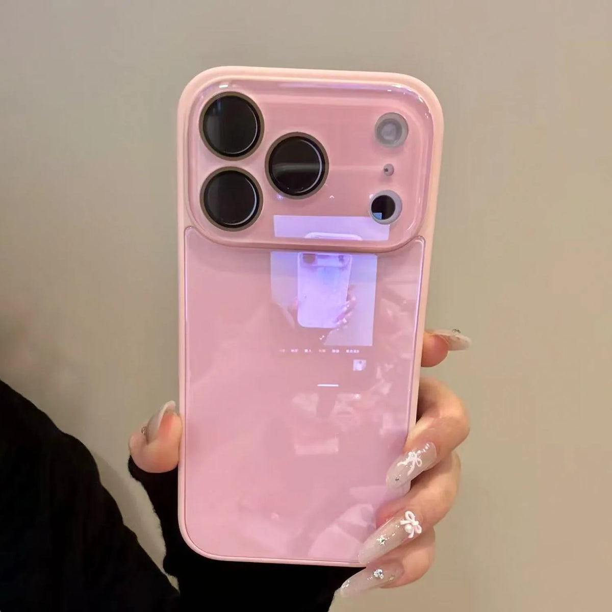 Slim Shockproof Hard Case for iPhone with Tempered Glass Lens Protector