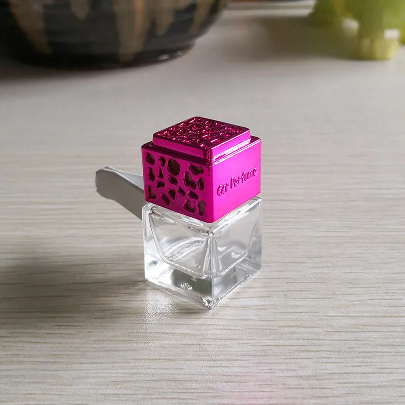 Refillable Glass Car Vent Aromatherapy Diffuser Bottle