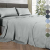100% Bamboo Bed Sheet Set with Deep Pocket Fitted Sheet