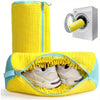 Mesh Shoe Wash Bag with Soft Fluff Lining