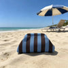 Striped Knit Tote Bag - Casual & Spacious Handbag