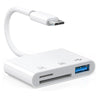 5-in-1 USB-C SD Card Reader with Charging Port