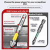 High-Torque Magnetic Screwdriver Set with Non-Slip Grip