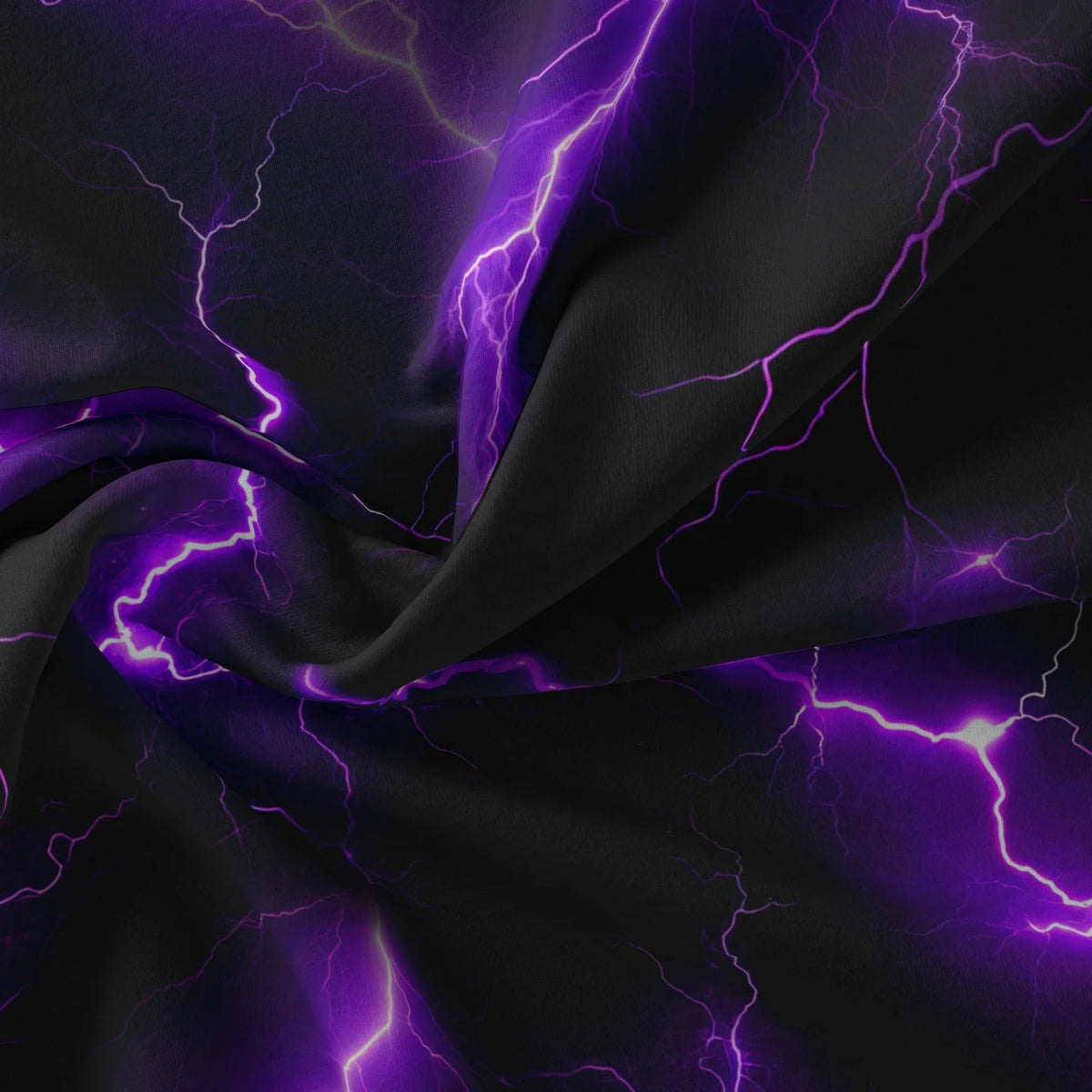 Lightning Storm Print Duvet Cover Set – Soft, Breathable Bedding for All Seasons