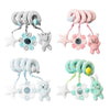 Spiral Baby Activity Toy with Mirror, Rattles, and Squeaker
