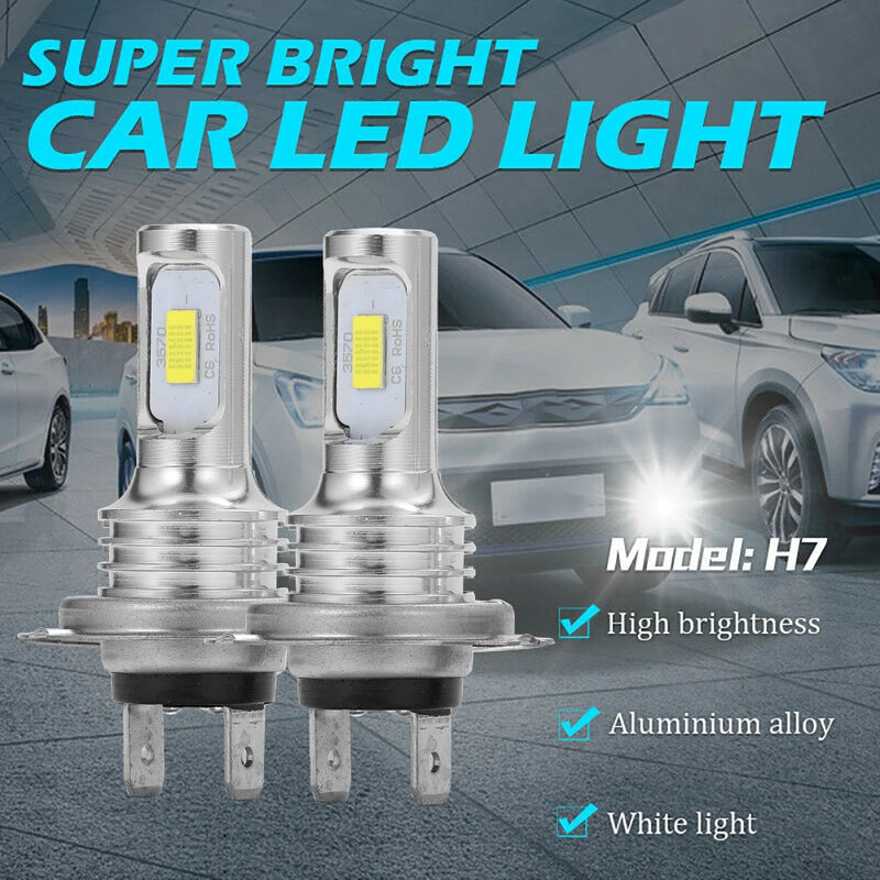 High-Performance LED Headlight Bulbs - Pair