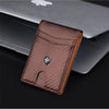Slim PU Leather Bifold Wallet with Card Holder