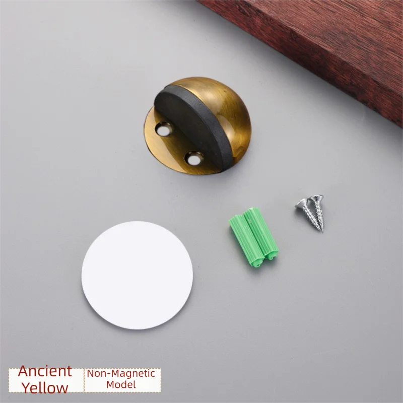 Magnetic No-Drill Door Stopper