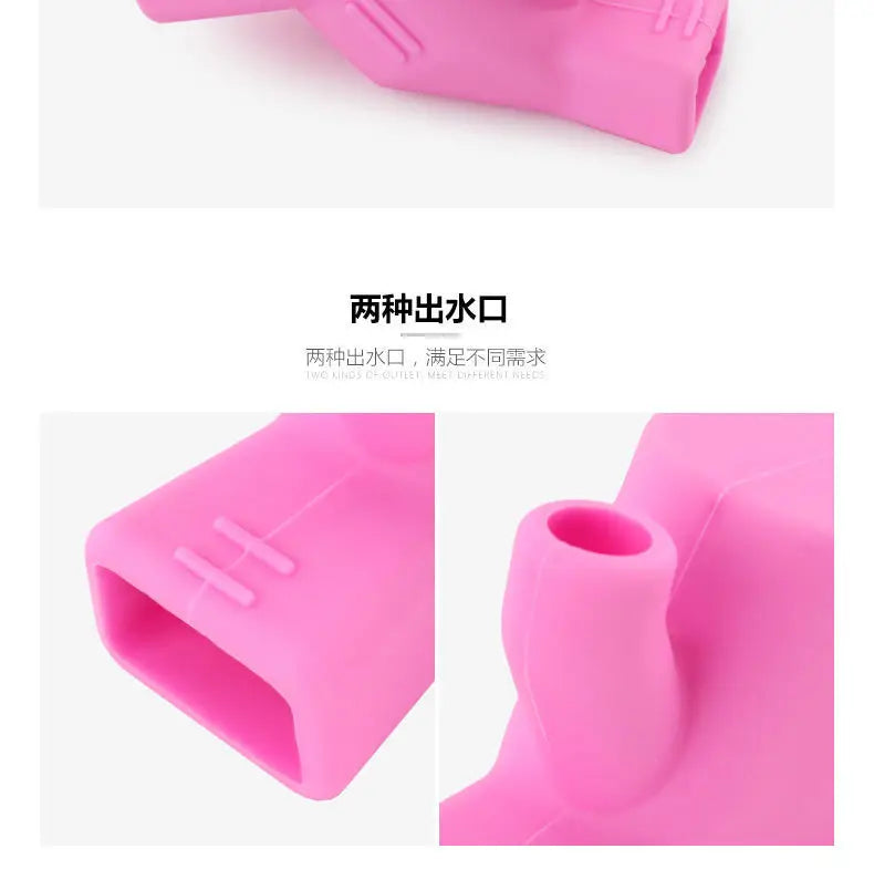 Flexible Silicone Faucet Extender for Sink & Bathroom
