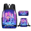 Kids' Cartoon School Backpack with Front Pocket