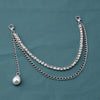 Multi-Layer Metal Pearl Bag Chain