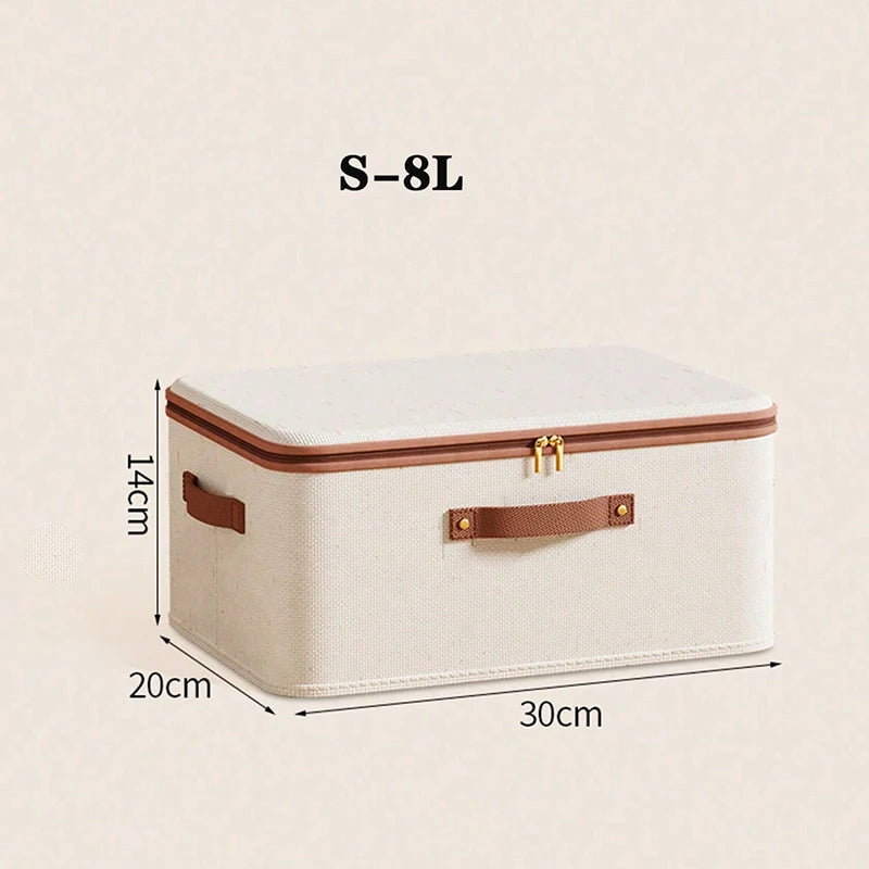 Foldable Zippered Storage Organizer