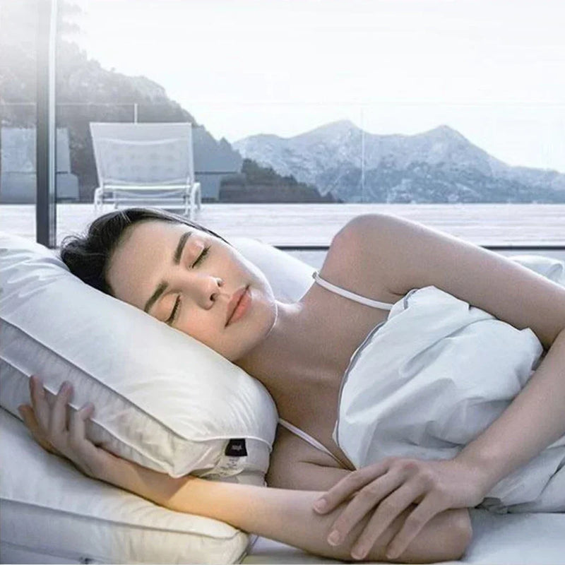Almohada de Hotel 5 Estrellas con Soporte Ergonómico para el Cuello
