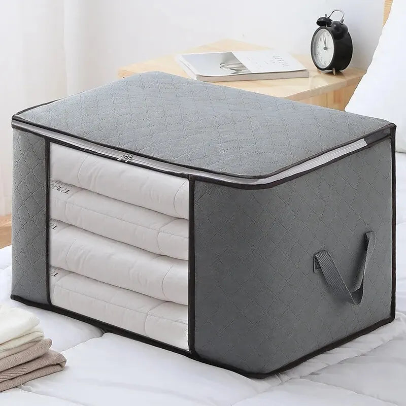 Large Quilt & Clothing Storage Bags with Clear Window