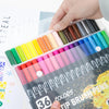Dual Tip Watercolor Art Markers - 12 Color Set