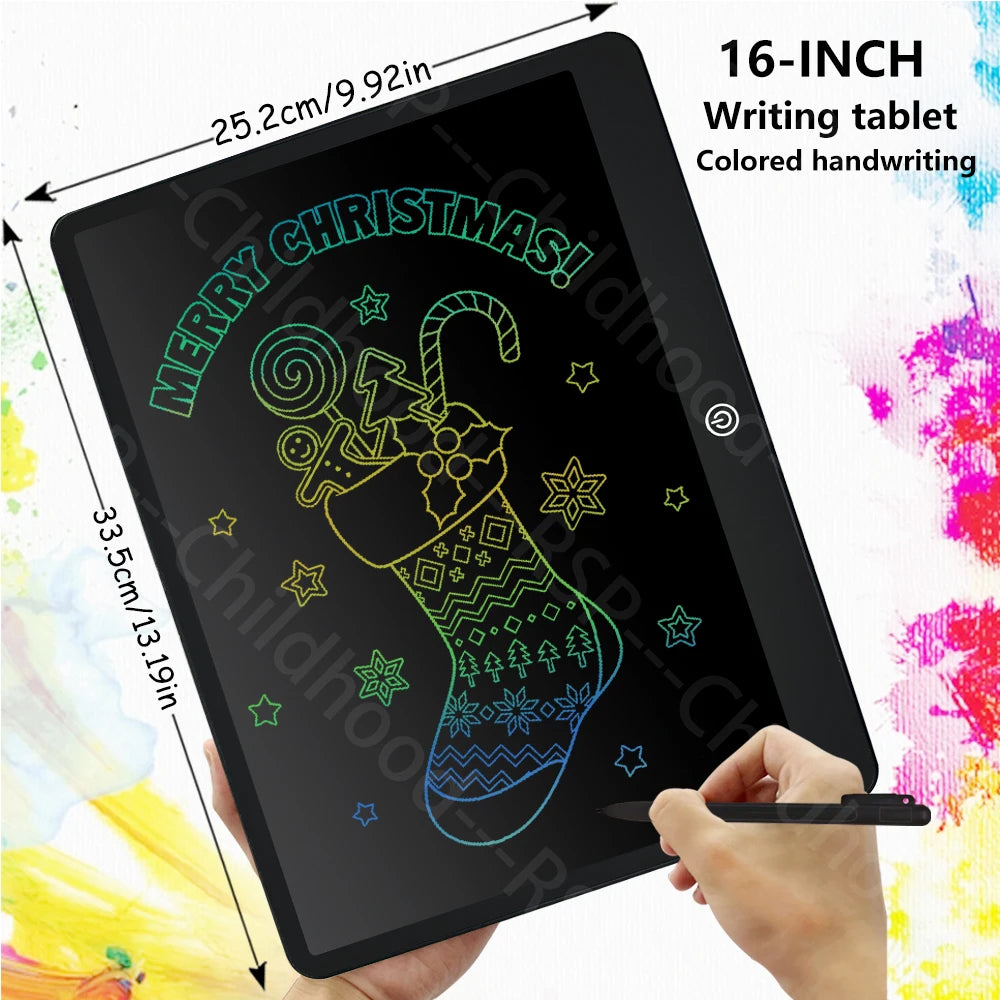 LCD Writing Tablet for Kids – Reusable Drawing Board