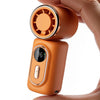 Portable Rechargeable Mini Handheld Fan with 5 Speeds & LED Display