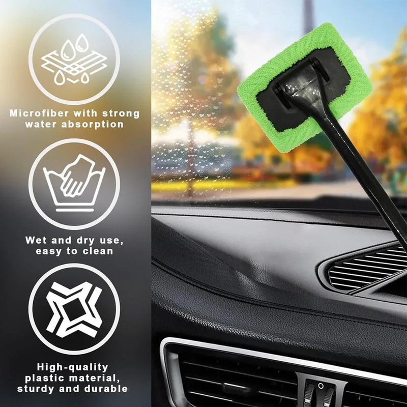 Extendable Car Window & Windshield Cleaning Brush