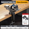 360° Swivel Clamp-On Table Vise for Workbench